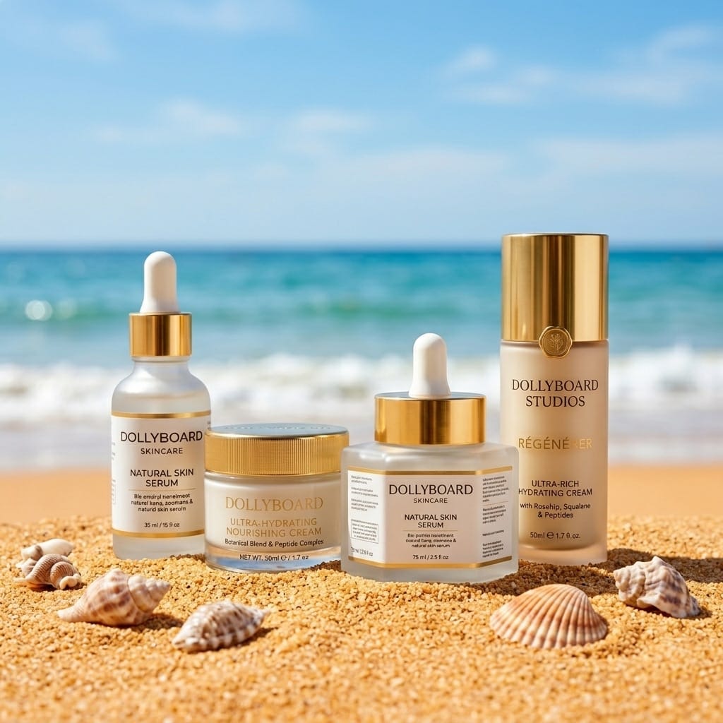 Beach commercial shot